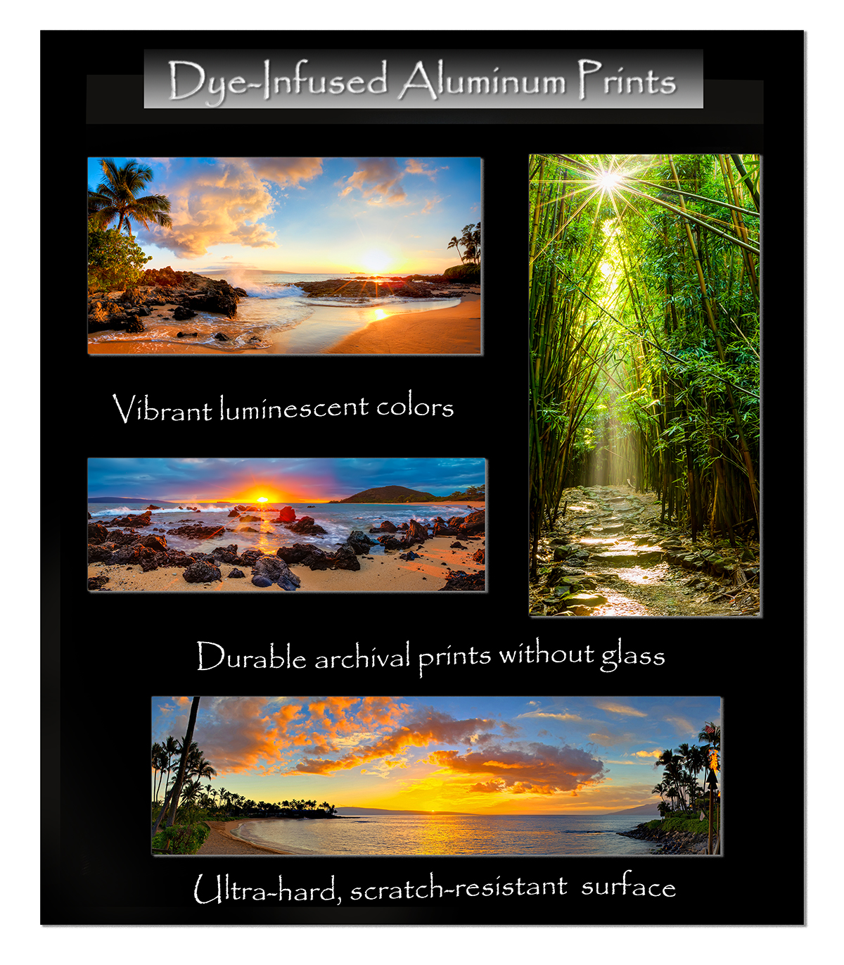 Dye Infused Aluminum Prints Dye Infused Aluminum Prints