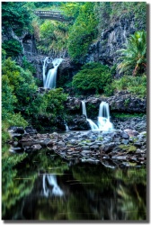 "Oheo Reflections" 7 sacred pools in Kipahulu by Shayla Middleton Oheo Reflections